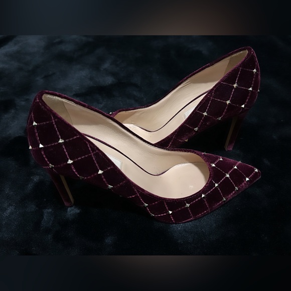 Valentino Burgundy Shoes - Picture 3 of 4